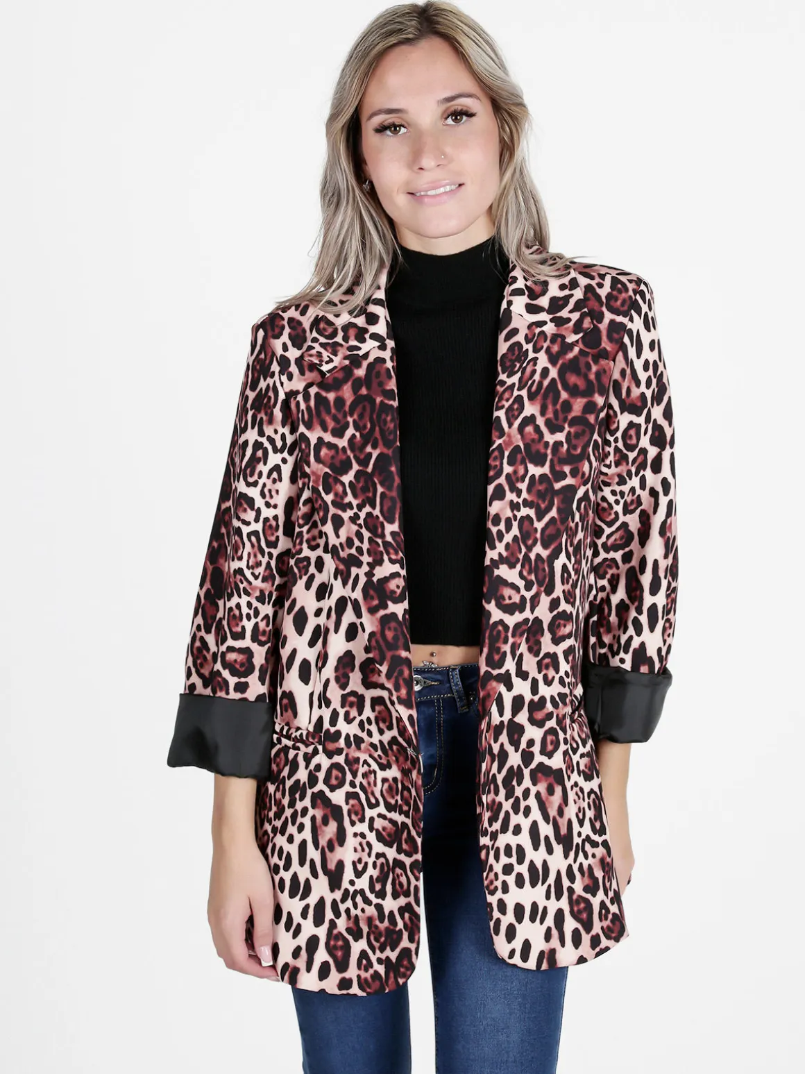 Solada Blazer donna msculato oversize