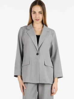 Solada Blazer donna oversize monobottone