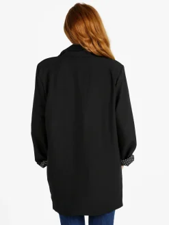 Solada Blazer donna oversize - nero