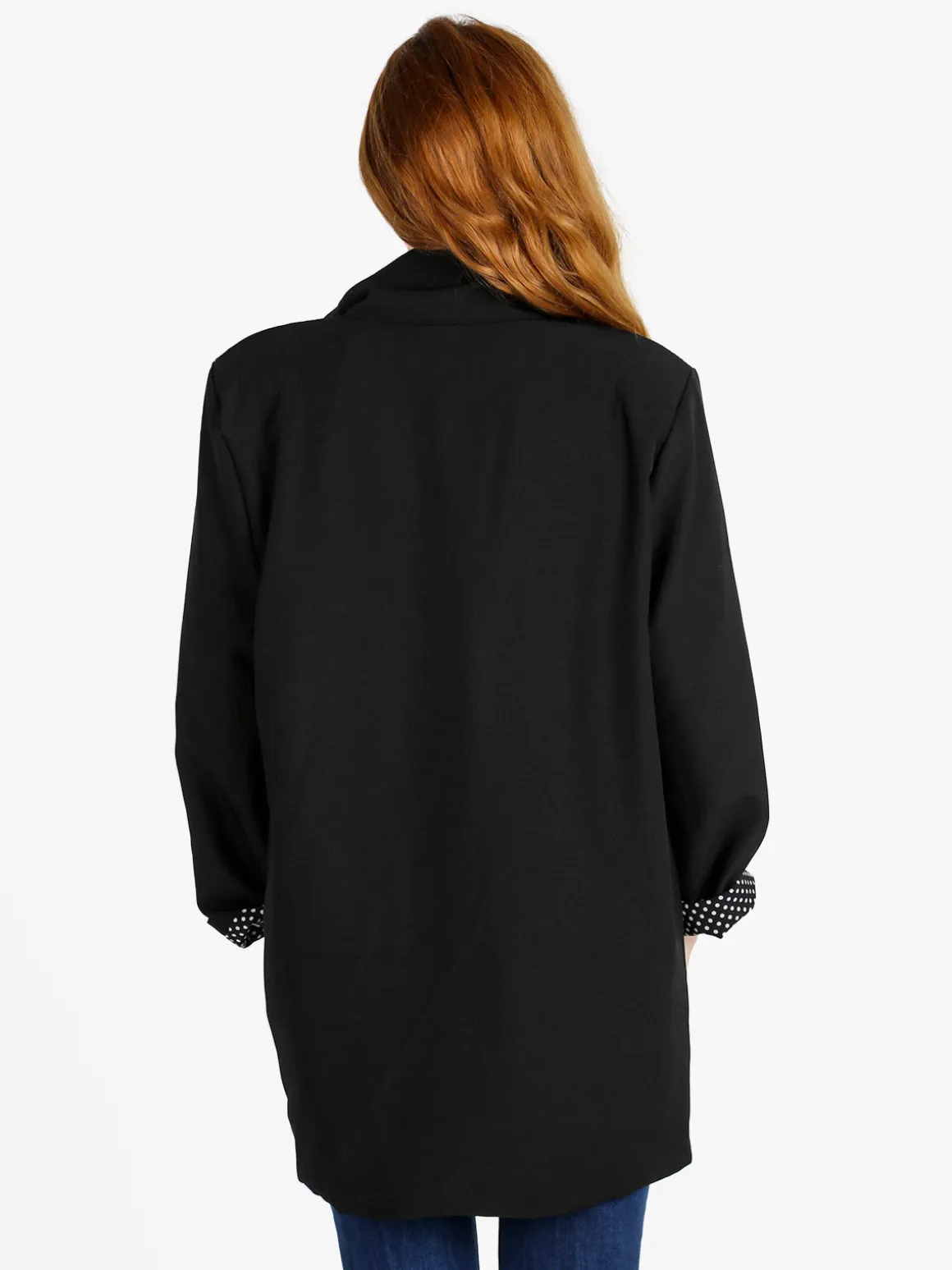 Solada Blazer donna oversize - nero
