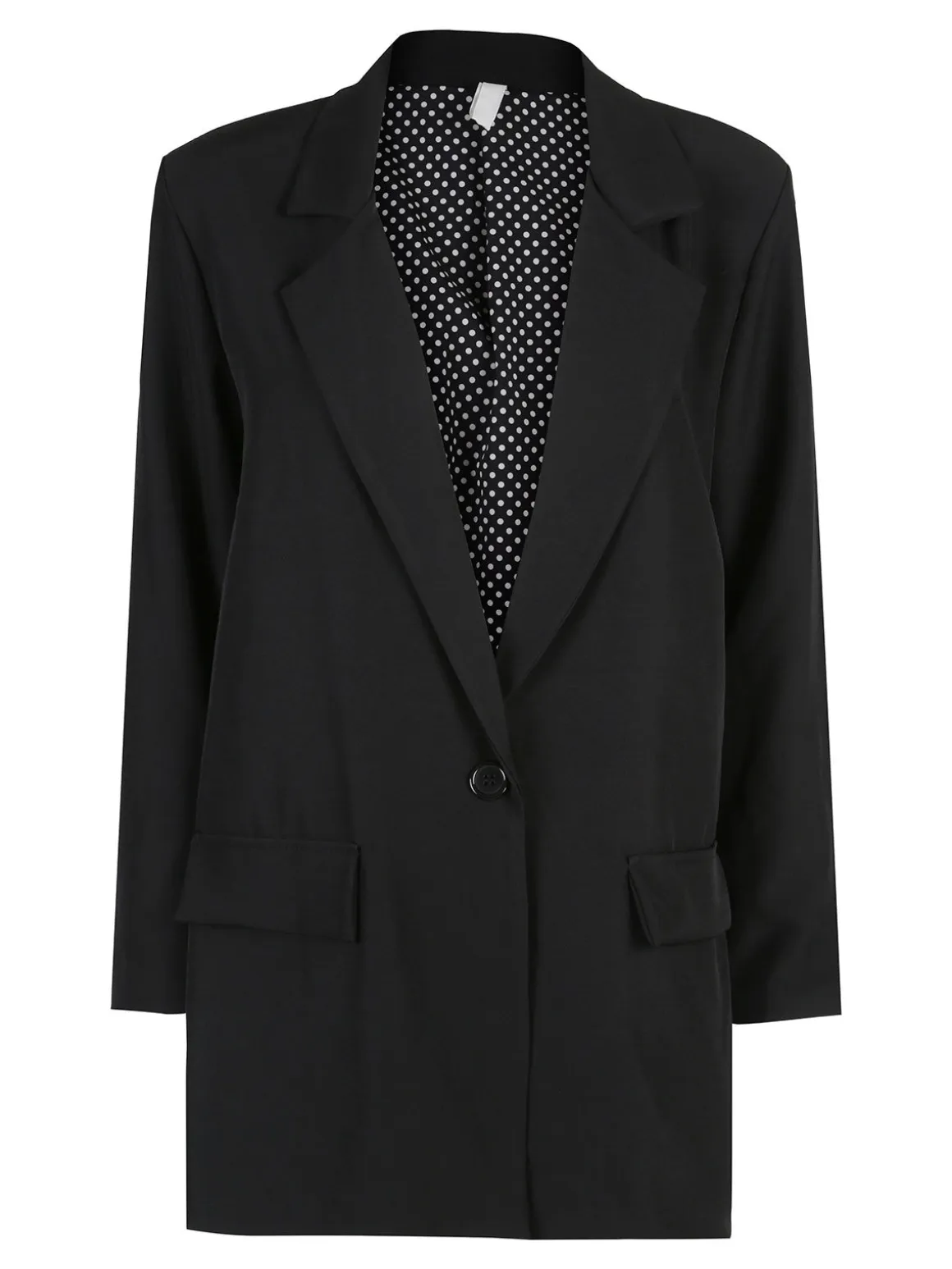 Solada Blazer donna oversize - nero