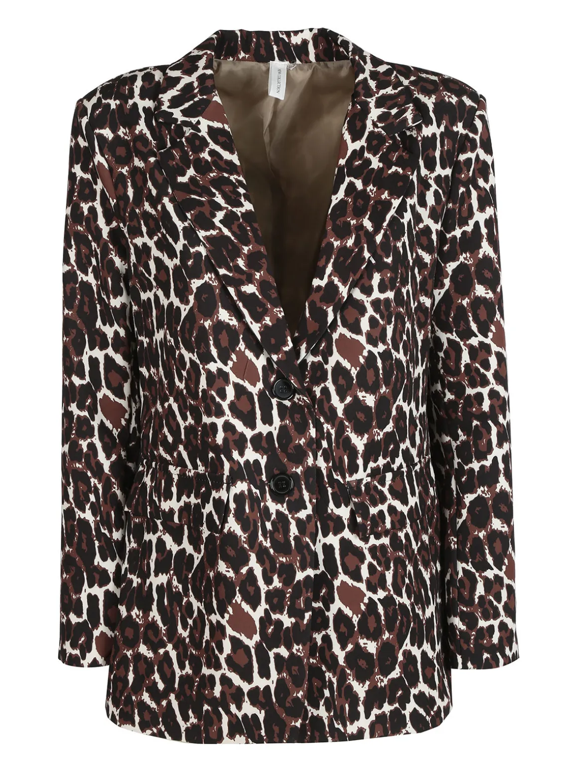 Solada Blazer donna oversize maculato