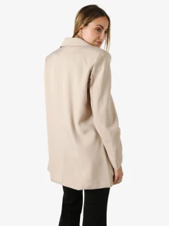 Solada Blazer oversize da donna con chiusura a doppiopetto - beige