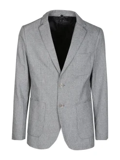 Solada Blazer uomo in misto lino e cotone