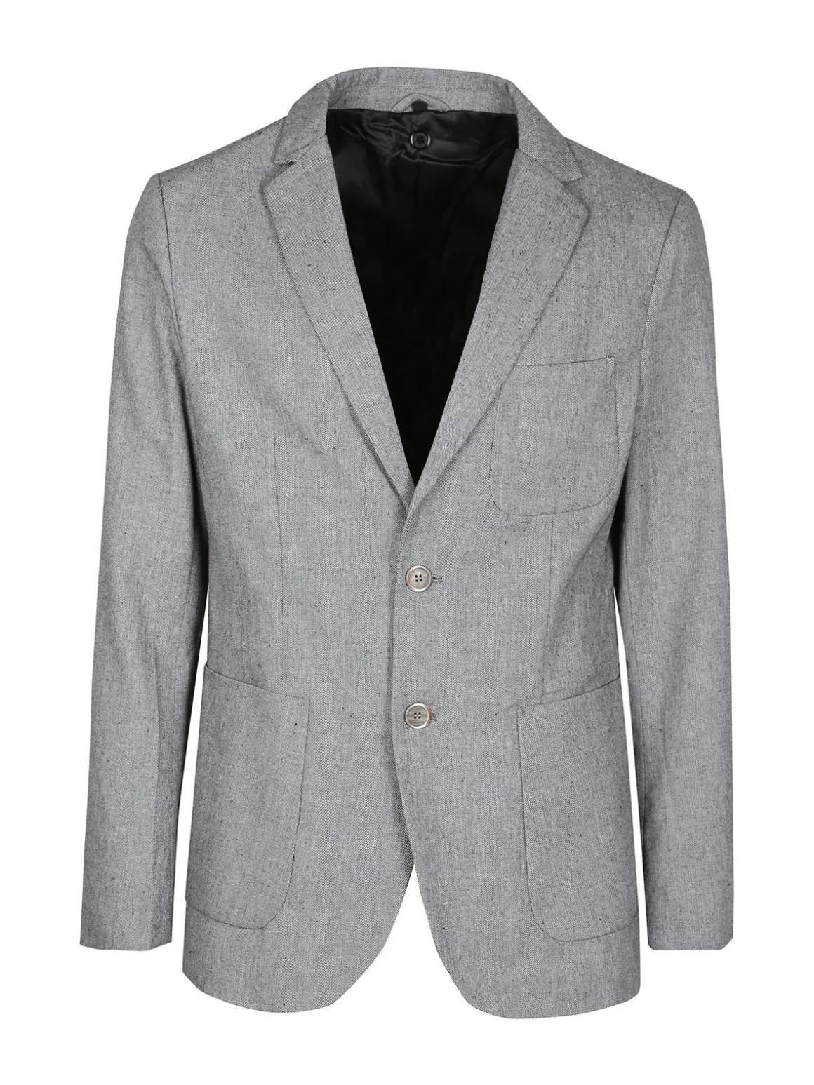 Solada Blazer uomo in misto lino e cotone