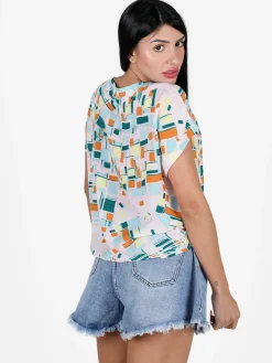 Solada Blusa donna a maniche corte