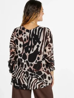 Solada Blusa donna a maniche lunghe - nero