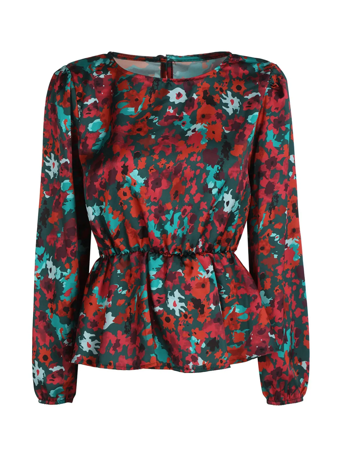 Solada Blusa donna a maniche lunghe con stampa
