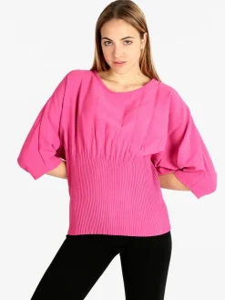 Solada Blusa donna con manica a pipistrello