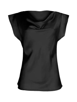 Solada Blusa donna con scollo a cascata