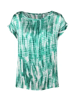 Solada Blusa donna con stampe a maniche corte