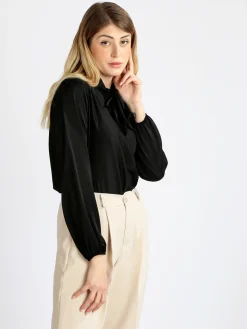 Solada Blusa donna effetto raso