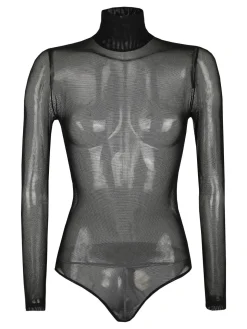 Solada Body accollato in tulle sottile