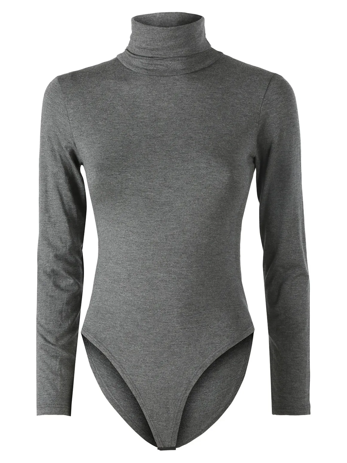 Solada Body dolcevita da donna a maniche lunghe - grigio