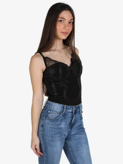 Solada Body donna con strass e coppe imbottite