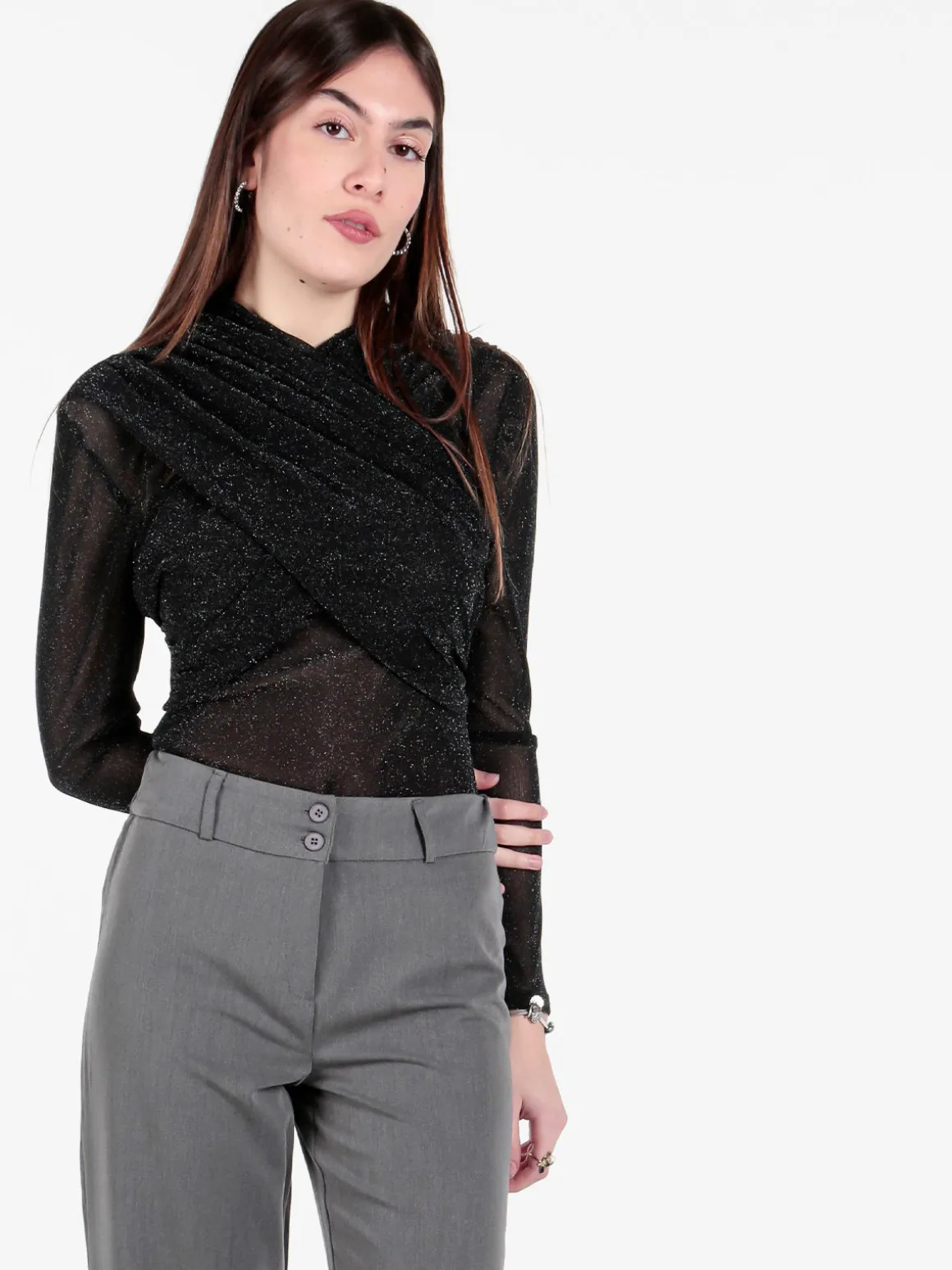 Solada Body donna velato a maniche lunghe