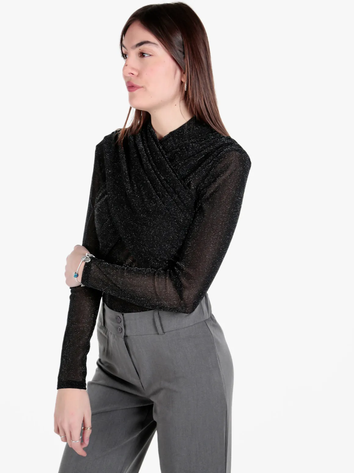 Solada Body donna velato a maniche lunghe