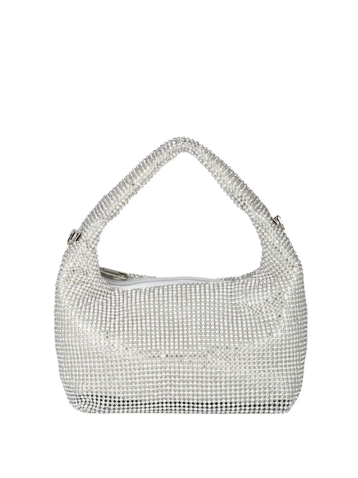 Solada Borsa a mano con strass - argento