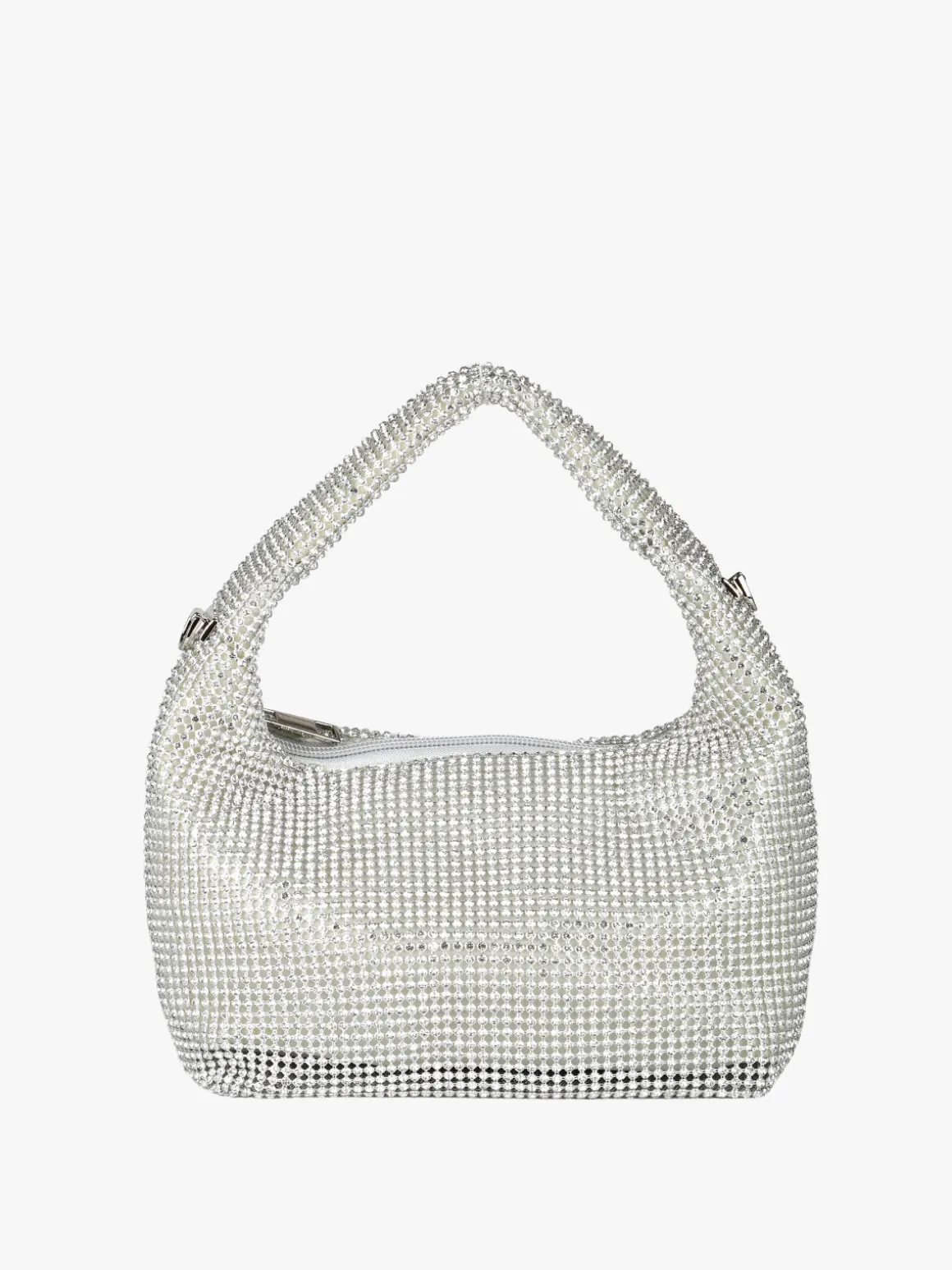 Solada Borsa a mano con strass - argento