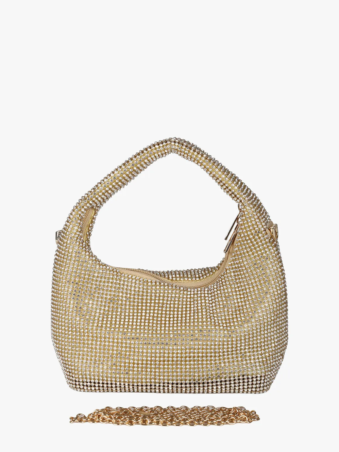 Solada Borsa a mano con strass - oro