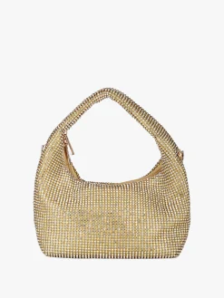 Solada Borsa a mano con strass - oro