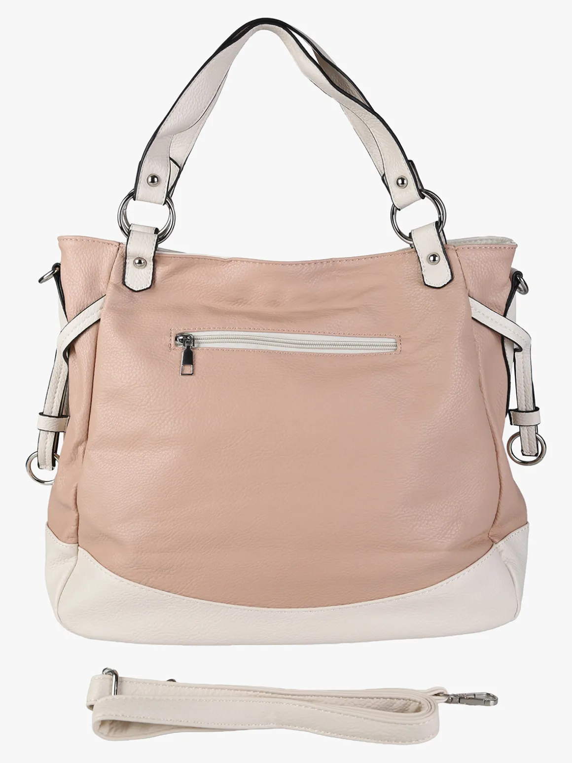 Solada Borsa a spalla da donna bicolore - rosa