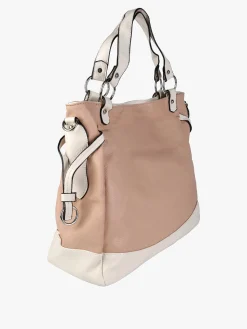 Solada Borsa a spalla da donna bicolore - rosa