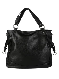 Solada Borsa a spalla da donna bicolore - nero