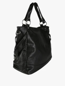 Solada Borsa a spalla da donna bicolore - nero