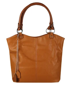 Solada Borsa a spalla da donna in ecopelle - marrone