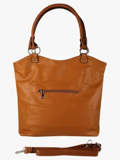 Solada Borsa a spalla da donna in ecopelle - marrone