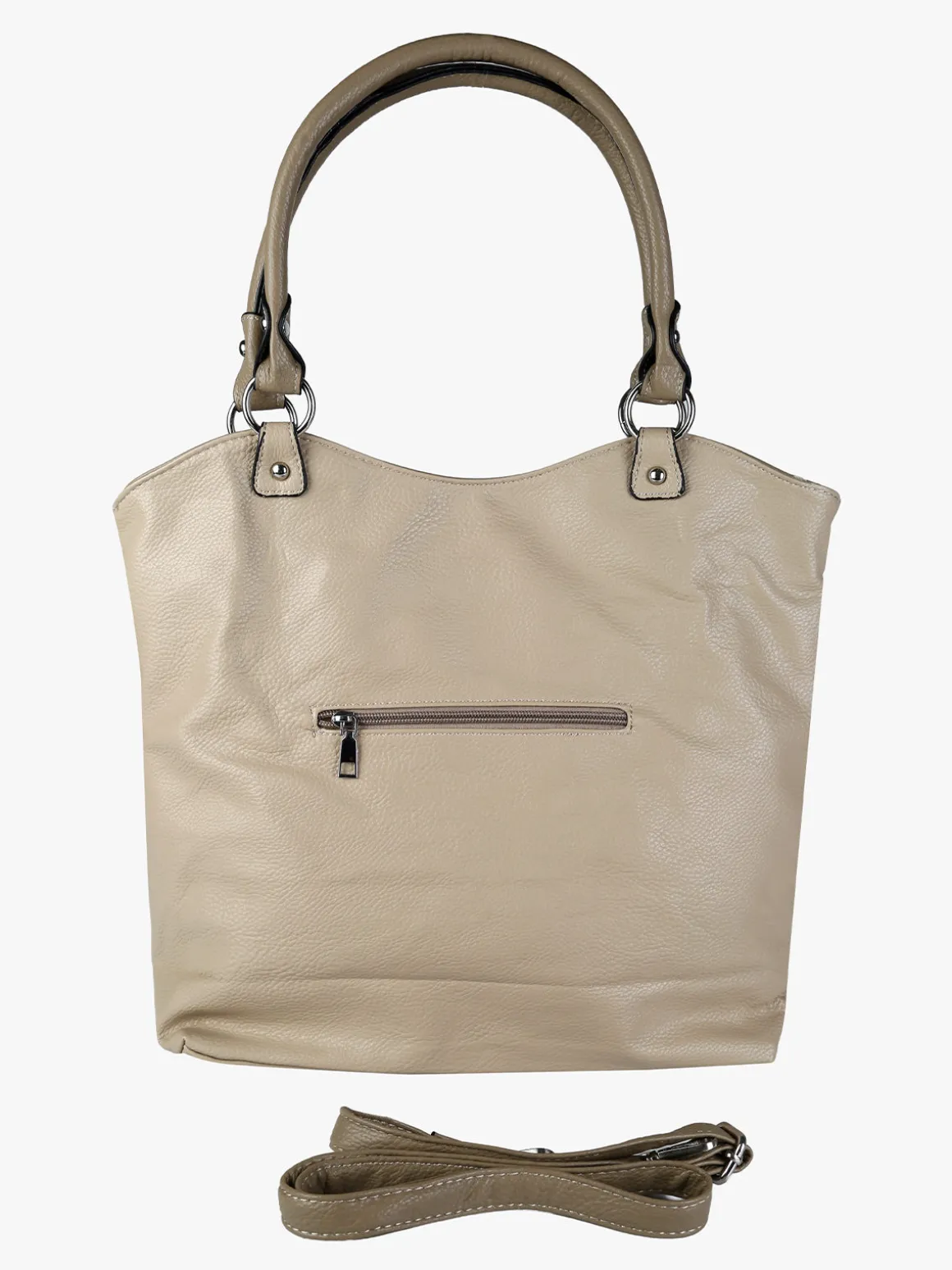 Solada Borsa a spalla da donna in ecopelle - taupe