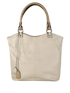 Solada Borsa a spalla da donna in ecopelle - beige