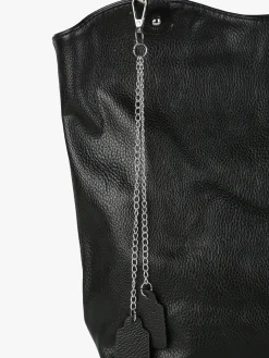Solada Borsa a spalla da donna in ecopelle - nero