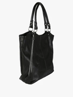 Solada Borsa a spalla da donna in ecopelle - nero