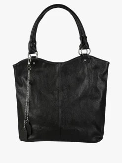 Solada Borsa a spalla da donna in ecopelle - nero
