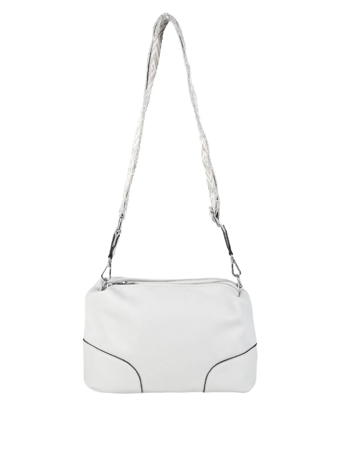 Solada Borsa a tracolla da donna in ecopelle - grigio
