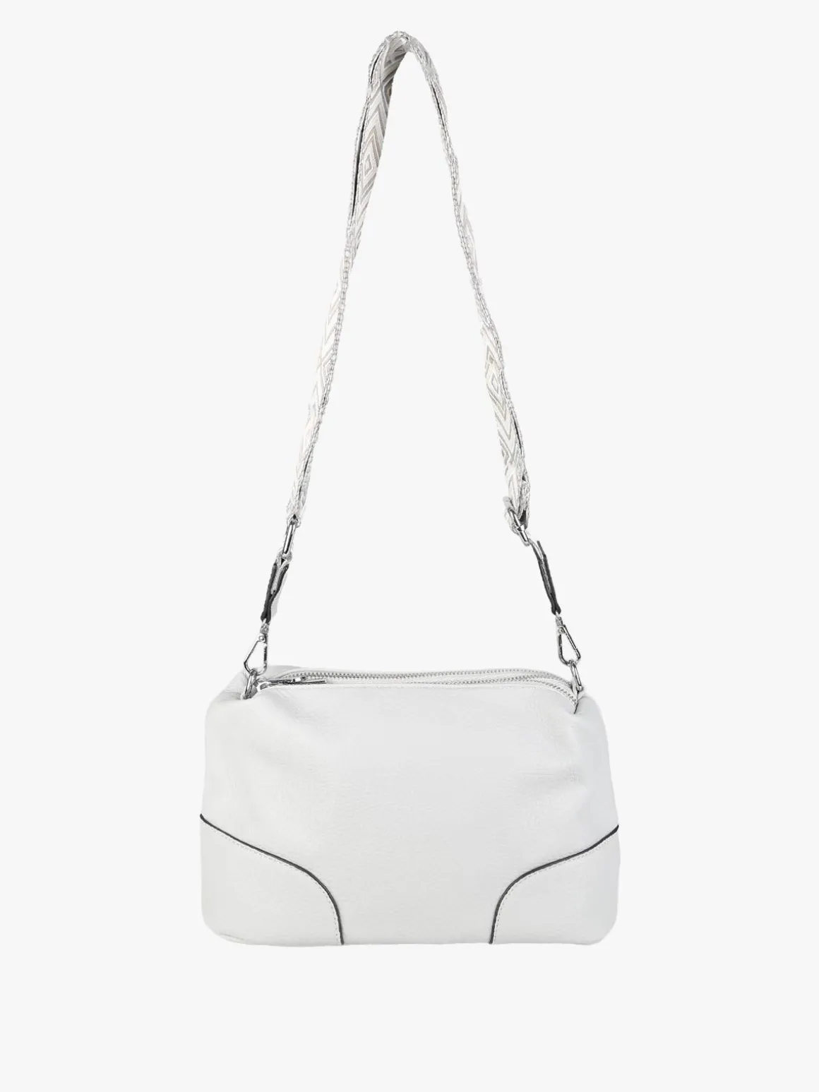 Solada Borsa a tracolla da donna in ecopelle - grigio