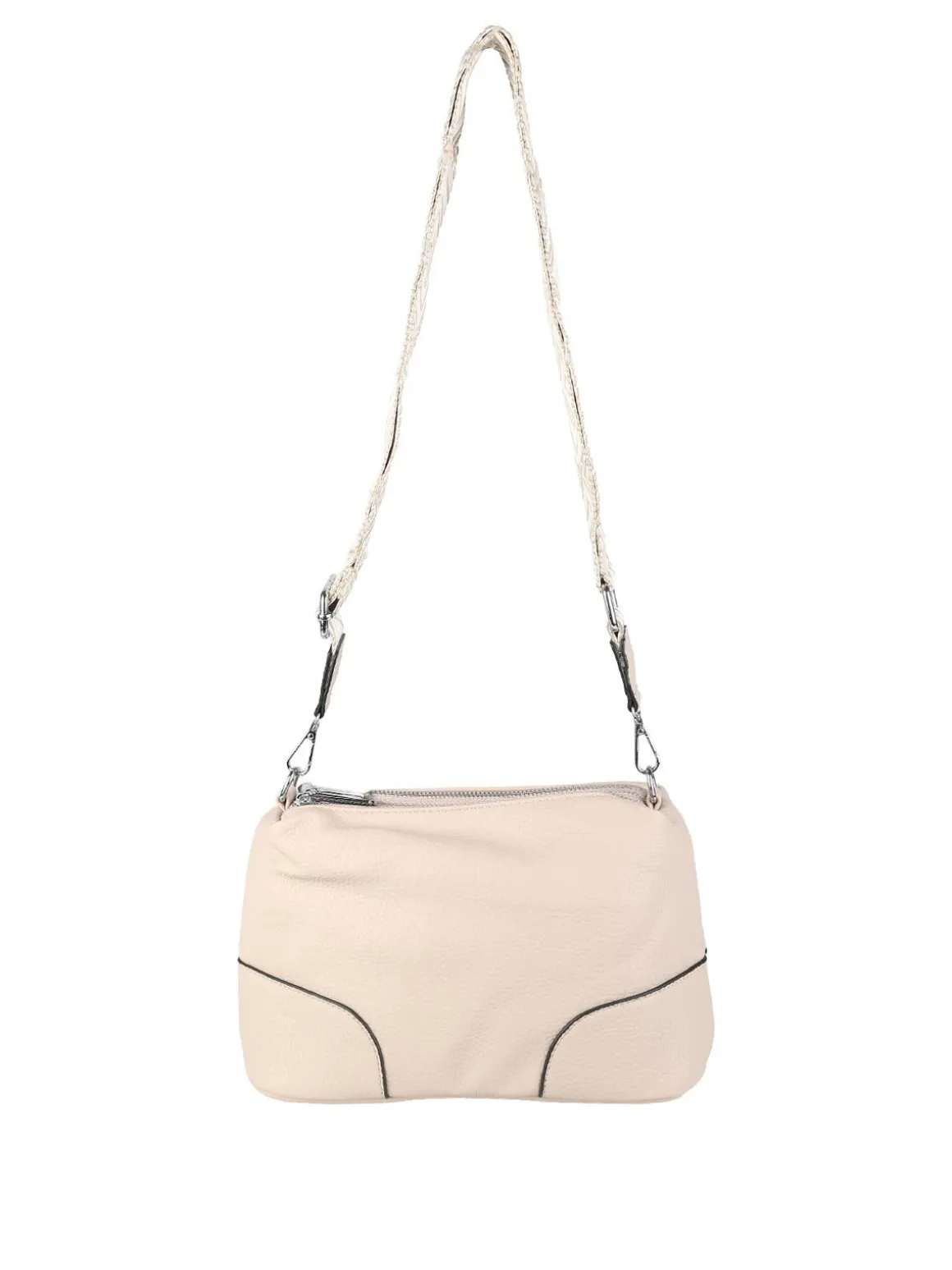 Solada Borsa a tracolla da donna in ecopelle - taupe