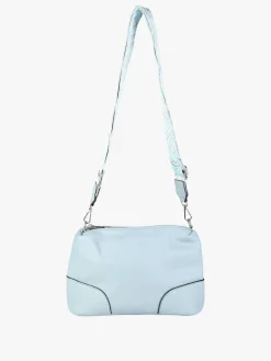 Solada Borsa a tracolla da donna in ecopelle - azzurro
