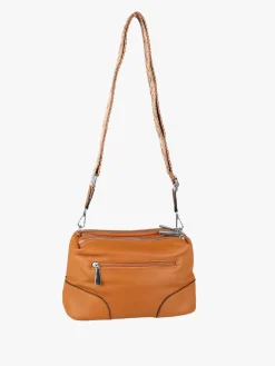 Solada Borsa a tracolla da donna in ecopelle - marrone