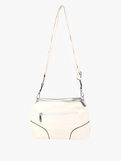 Solada Borsa a tracolla da donna in ecopelle - beige