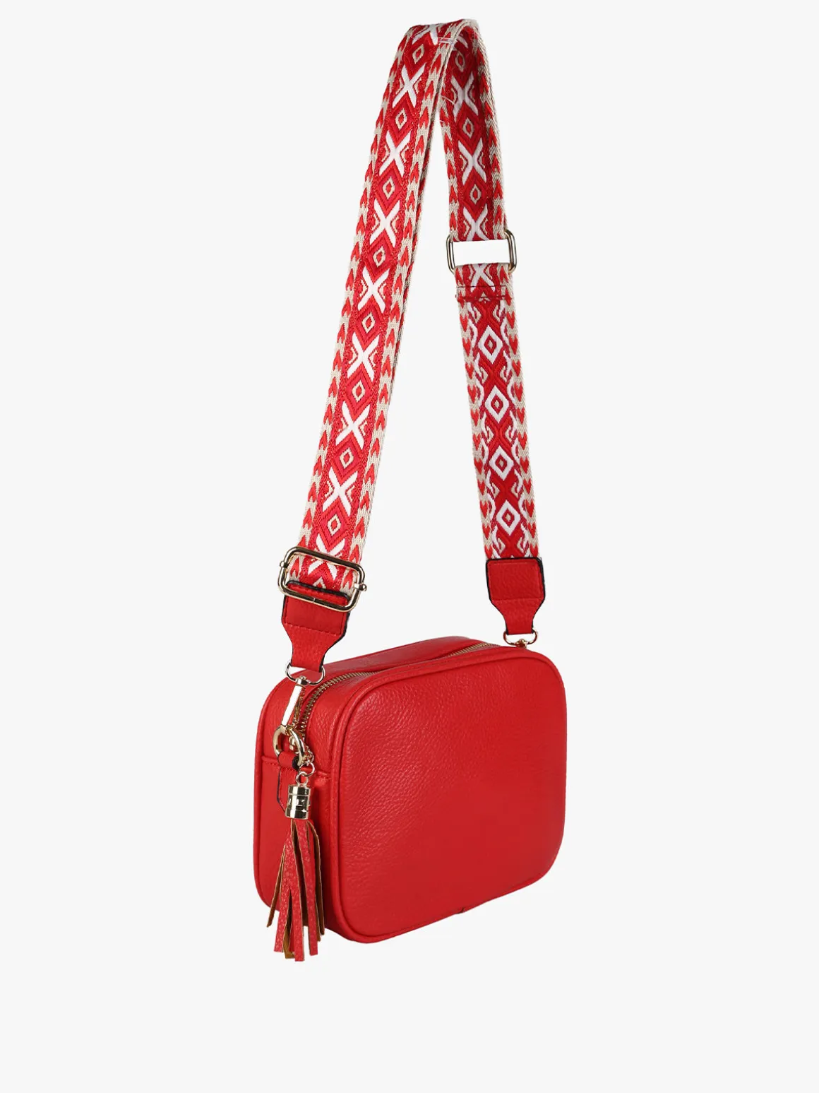 Solada Borsa a tracolla in ecopelle da donna - rosso