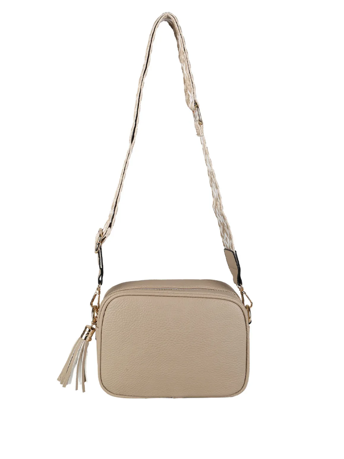 Solada Borsa a tracolla in ecopelle da donna - taupe