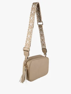 Solada Borsa a tracolla in ecopelle da donna - taupe