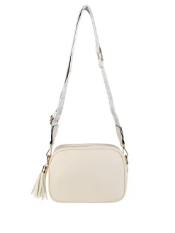 Solada Borsa a tracolla in ecopelle da donna - beige