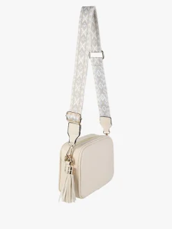 Solada Borsa a tracolla in ecopelle da donna - beige