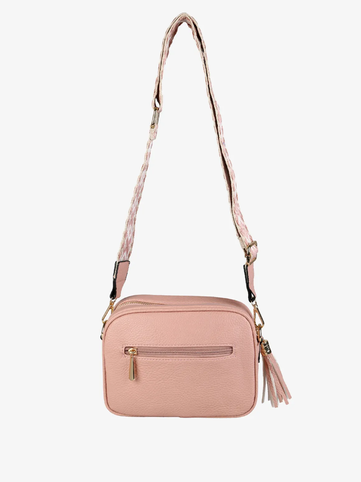 Solada Borsa a tracolla in ecopelle da donna - rosa