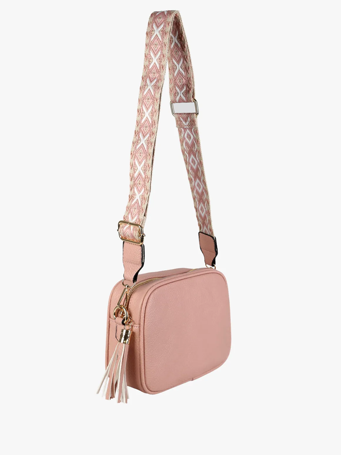 Solada Borsa a tracolla in ecopelle da donna - rosa