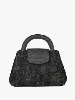 Solada Borsa donna a mano in jeans - nero